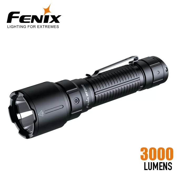 פנס סריקה עם עמדת טעינה 3000 לומנס WF26R