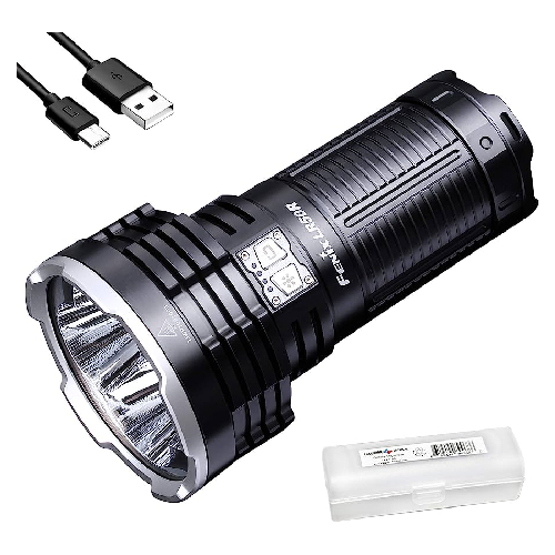 פנס סריקה 12000 לומנס – Fenix LR50R עד 995 מטר