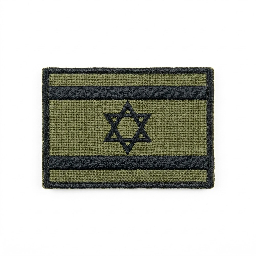 פאצ’ דגל ישראל – ירוק שחור