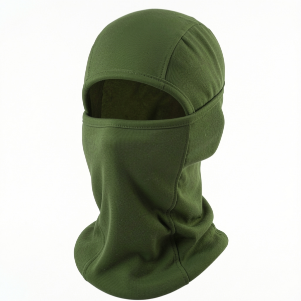 GREEN LYCRA SUMMER FACE MASK