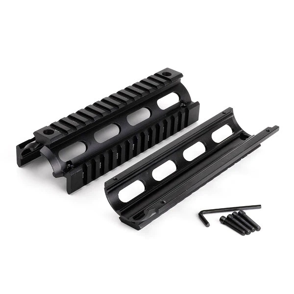 מתפס אלומיניום 4 מסילות X4 (M16, M4) TDI – מתפסי טרור 4 מסילות אלומיניום ל M-16 ,M-4 TDI