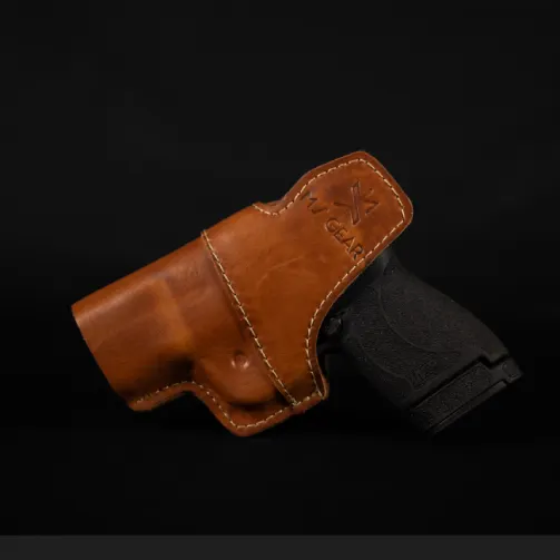 נרתיק עור פנימי לאקדח S&W Shield Plus מבית MOR SINAI GEAR