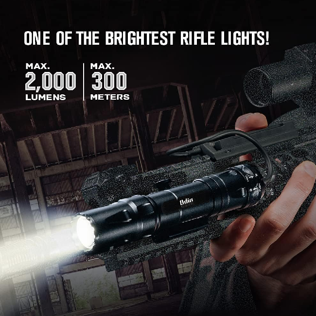 פנס טקטי לנשק ארוך Olight Odin 2000 Lumens