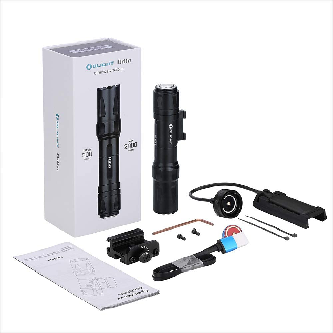 פנס טקטי לנשק ארוך Olight Odin 2000 Lumens