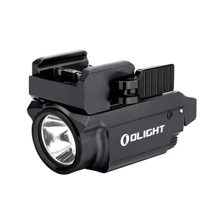 פנס נשק טקטי Olight Baldr Mini 600 Lumens עם ציין לייזר ירוק - שחור