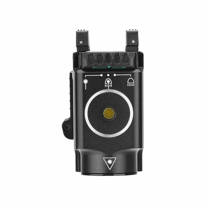 פנס נשק טקטי Olight Baldr Mini 600 Lumens עם ציין לייזר ירוק - שחור