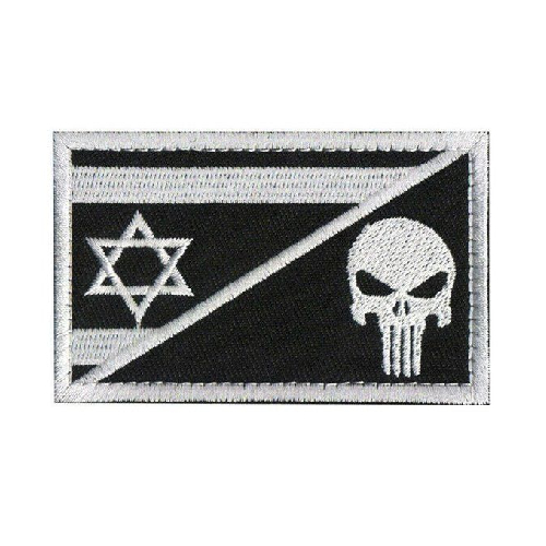 פאצ' גולגולת - שחור לבן