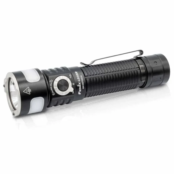 LD35R פנס עם מגנט + אור לבן , אדום וכחול