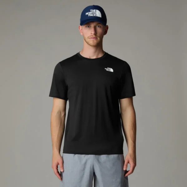 חולצת דרייפיט קצרה לגברים The North Face 24/7 - שחור