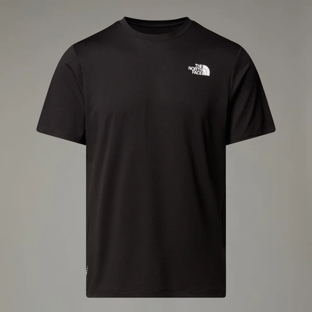 חולצת דרייפיט קצרה לגברים The North Face 24/7 - שחור