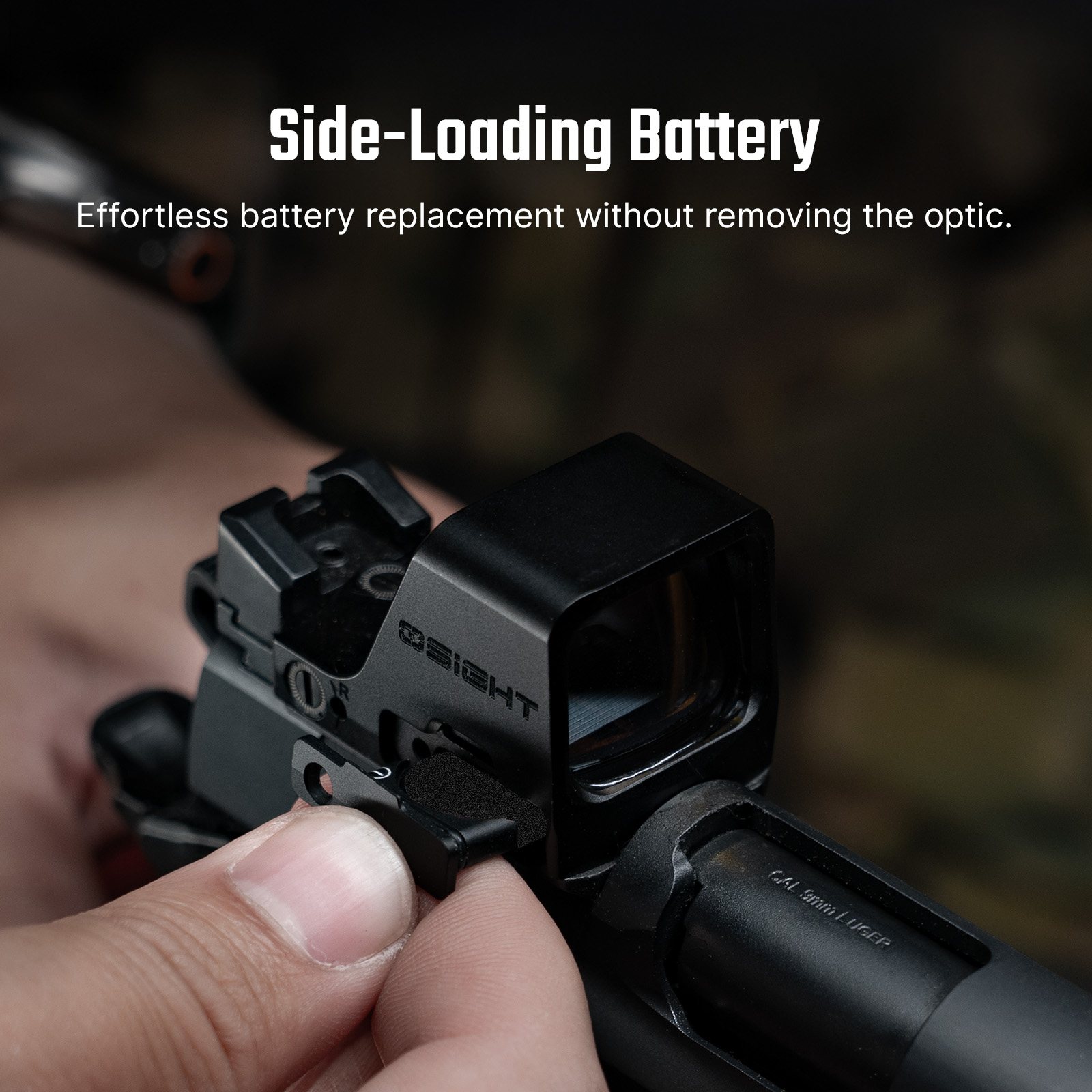 כוונת השלכה נקודה אדומה Osight C Multi-Reticle Red Dot Sight