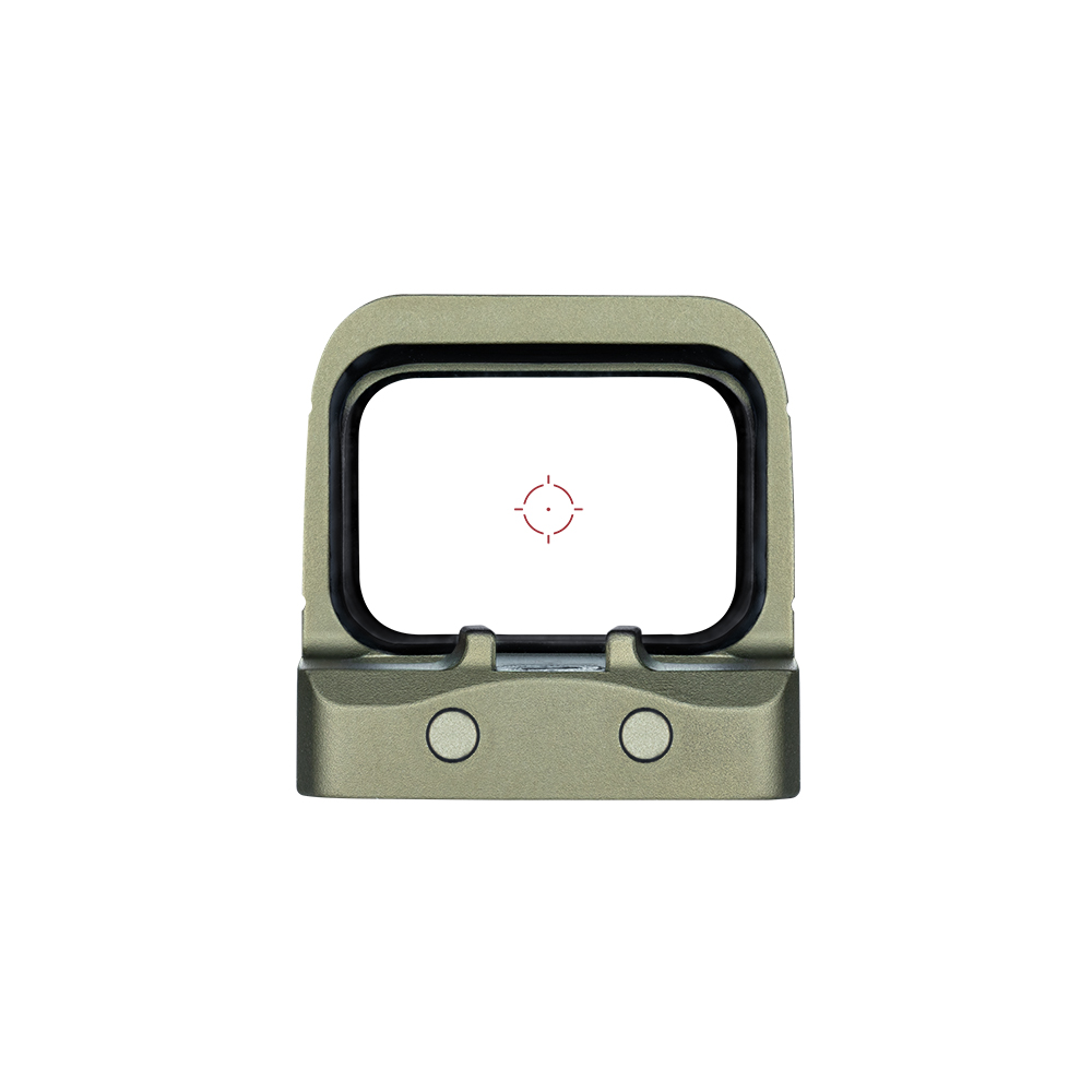 כוונת השלכה סגורה לאקדח קומפקטי Osight S Multi-Reticle- צבע ירוק זית