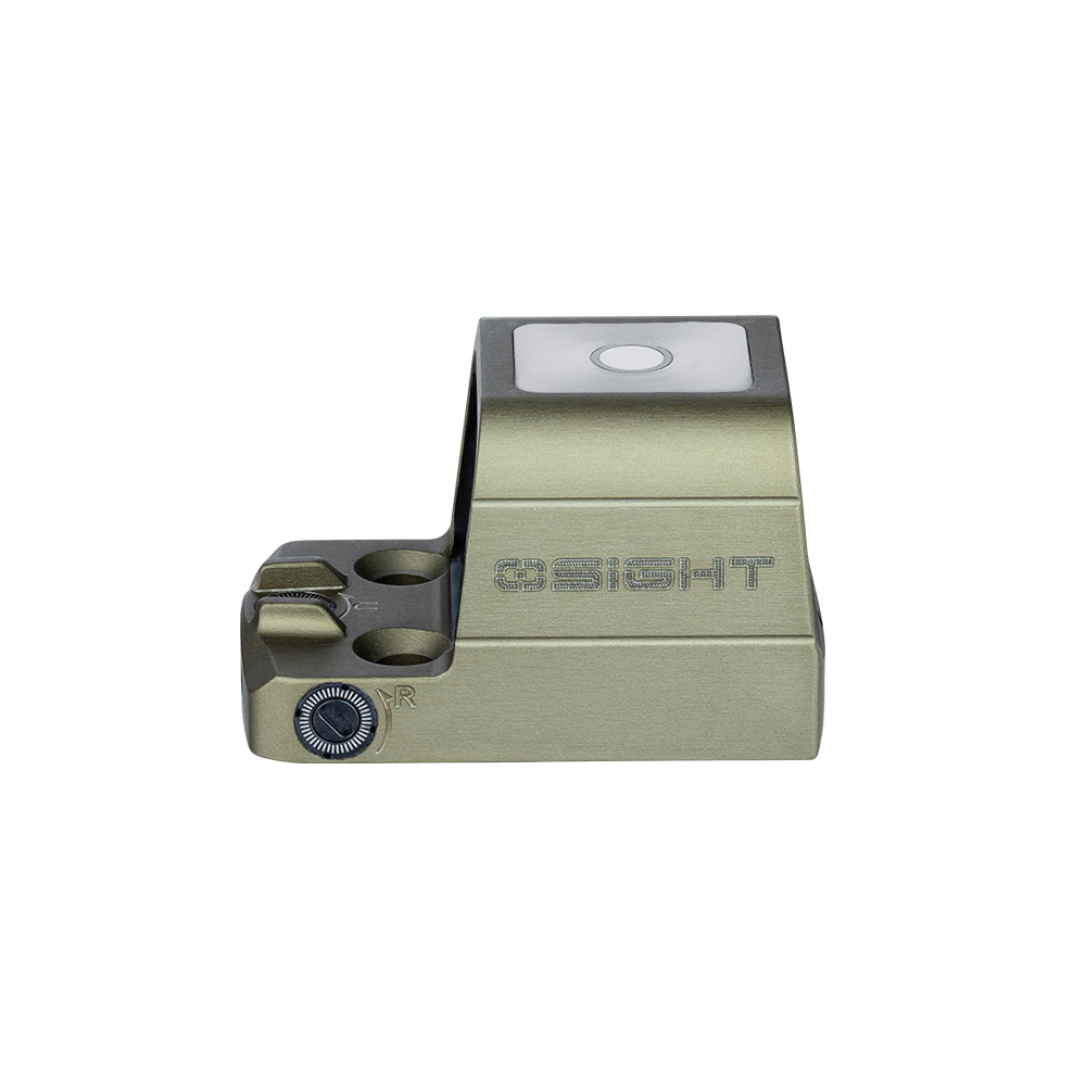 כוונת השלכה סגורה לאקדח קומפקטי Osight S Multi-Reticle- צבע ירוק זית