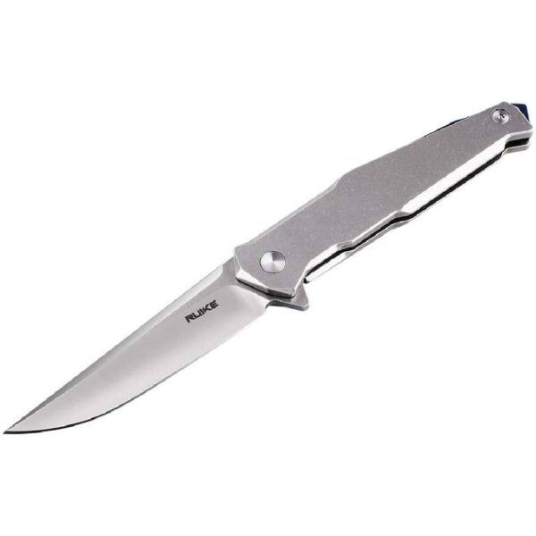 סכין כיס טקטית - Ruike 14C28N - סכין P108 - כסוף