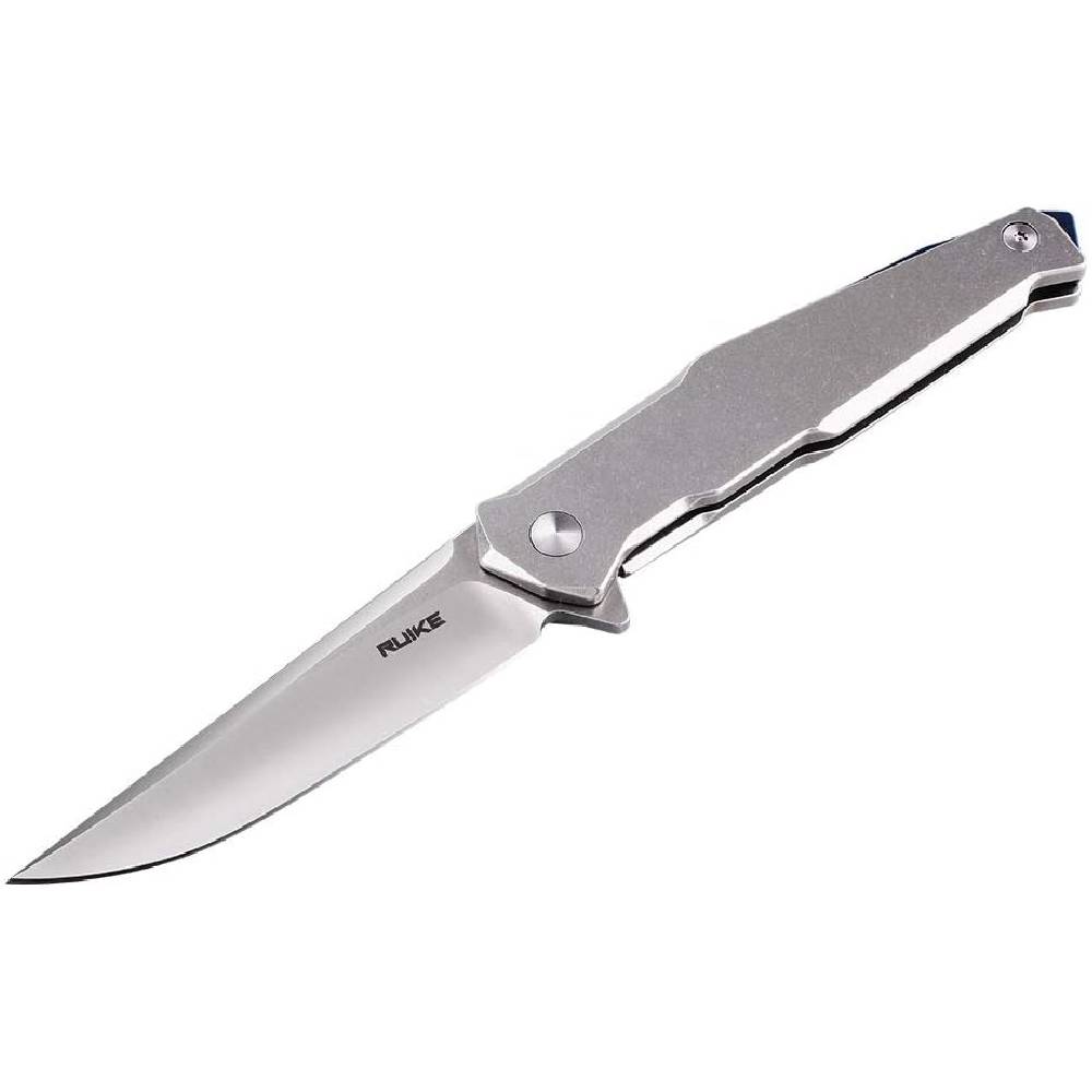 סכין כיס טקטית - Ruike 14C28N - סכין P108 - כסוף