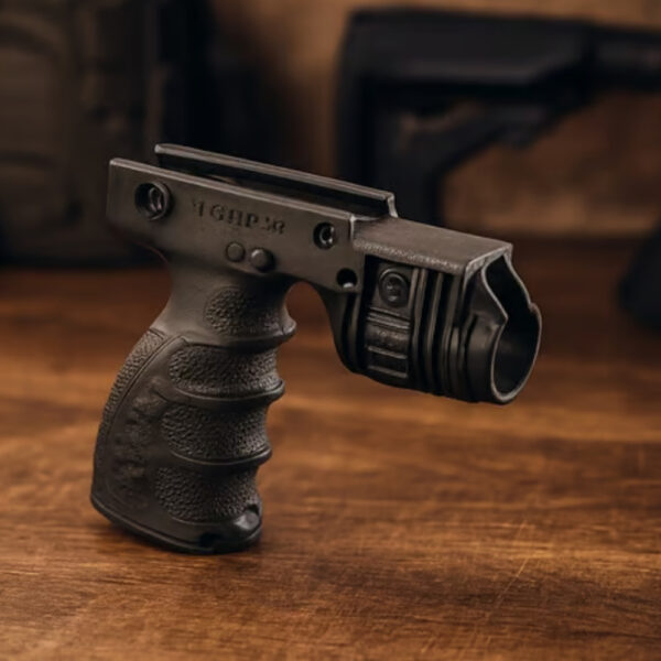 ידית 4 אצבעות עם מתאם לפנס – T-Grip