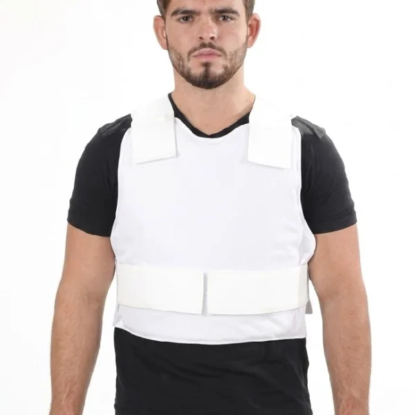 אפוד מוסלק 3A VIP - לבן, XL