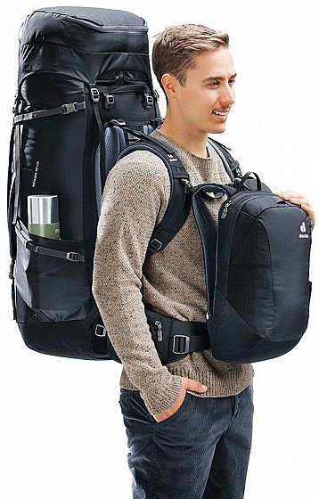 תרמיל מסע Deuter Aviant Voyager 65+10 – צבע שחור