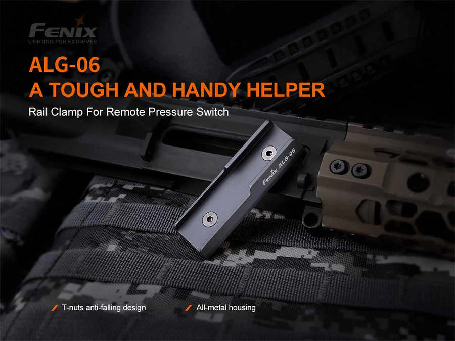 תושבת טקטית לפנל הפעלה Fenix ALG-06 למערכות מסילה Multi Rail – תמונה 3