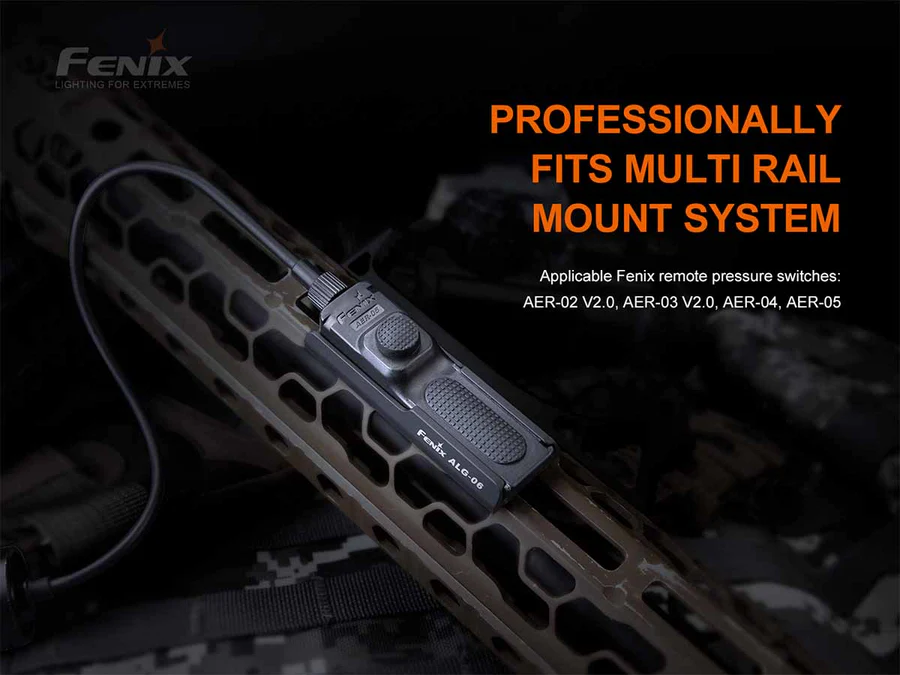 תושבת טקטית לפנל הפעלה Fenix ALG-06 למערכות מסילה Multi Rail – תמונה 4