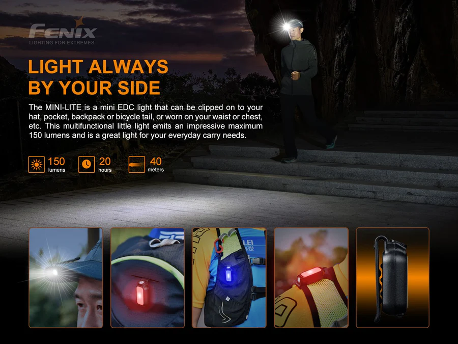 פנס מפתח וסימון אולטרה-קומפקטי Fenix MINI-LITE EDC – תמונה 6
