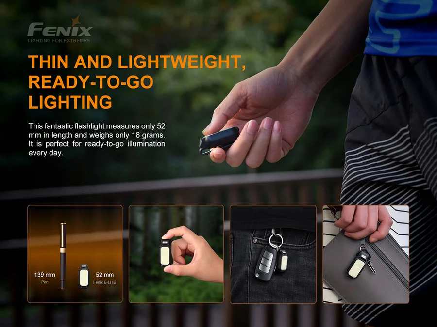 פנס מפתח וסימון אולטרה-קומפקטי Fenix MINI-LITE EDC – תמונה 8