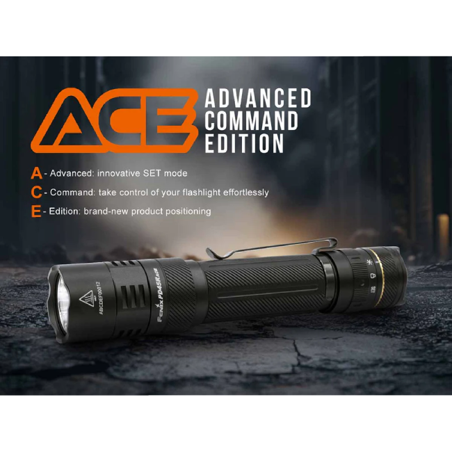 פנס יד טקטי נטען Fenix PD45R ACE – תמונה 4