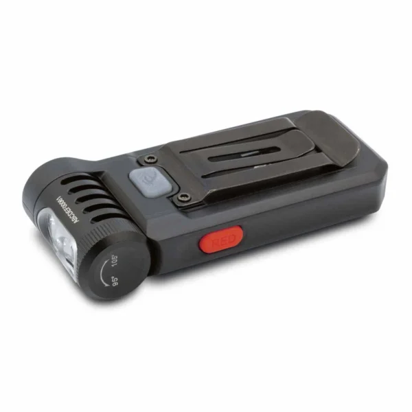 פנס קליפס מגנטי נטען Fenix SW05R-RED עם תאורה לבנה ואדומה