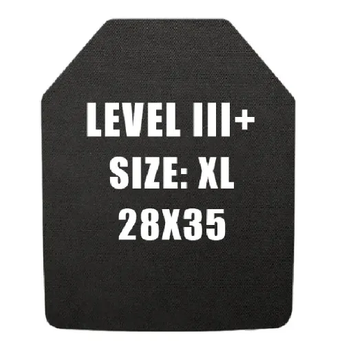 פלטת מיגון בליסטית קלת משקל 3+ מידה XL 28X35
