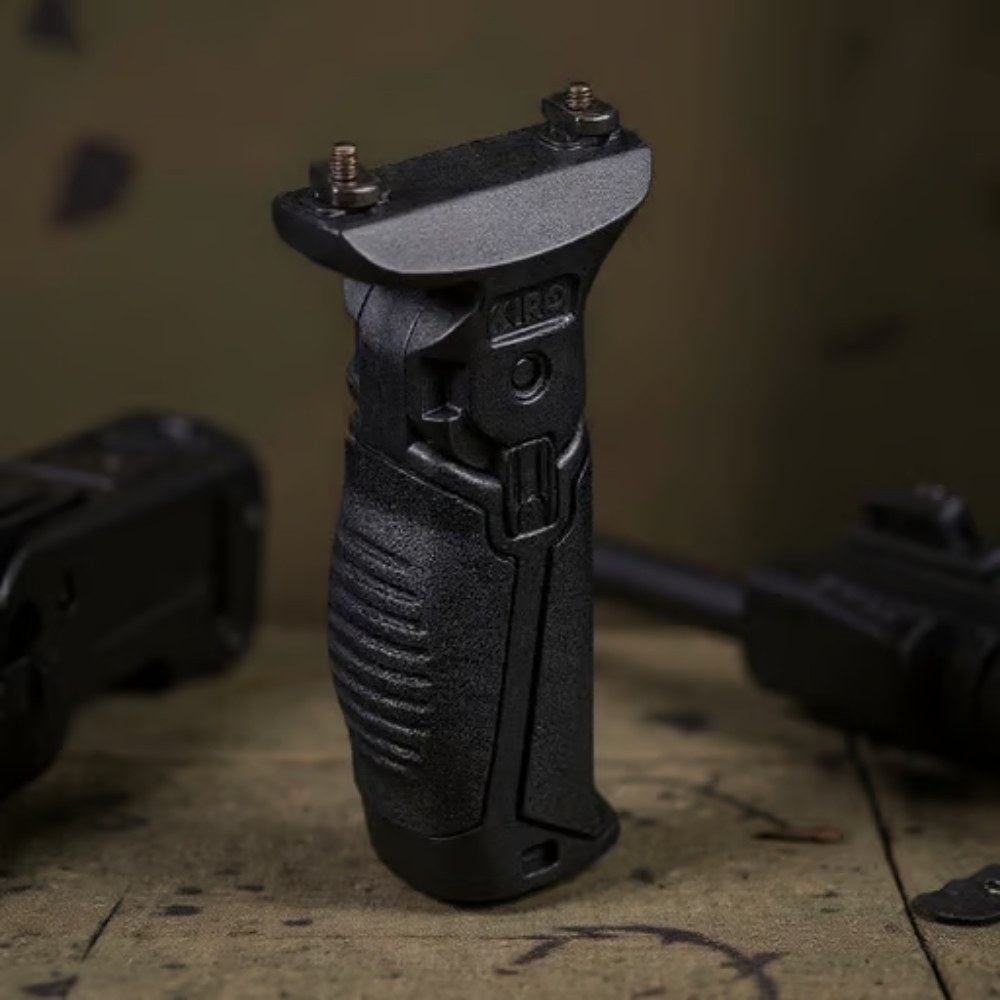ידית הסתערות CFFM - Compact Folding Foregrip - חיבור בהברגה