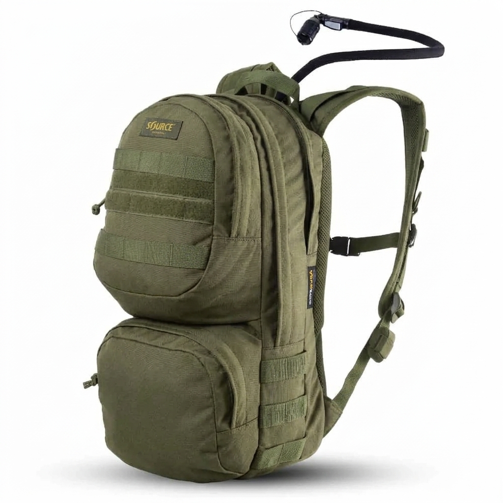 תיק טקטי שורש Commander 10L כולל שלוקר 3L – תמונה 2