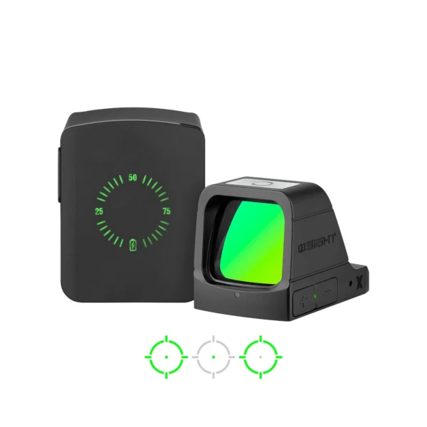 כוונת אופטית פתוחה עם ציין ירוק Olight Osight X Open Green
