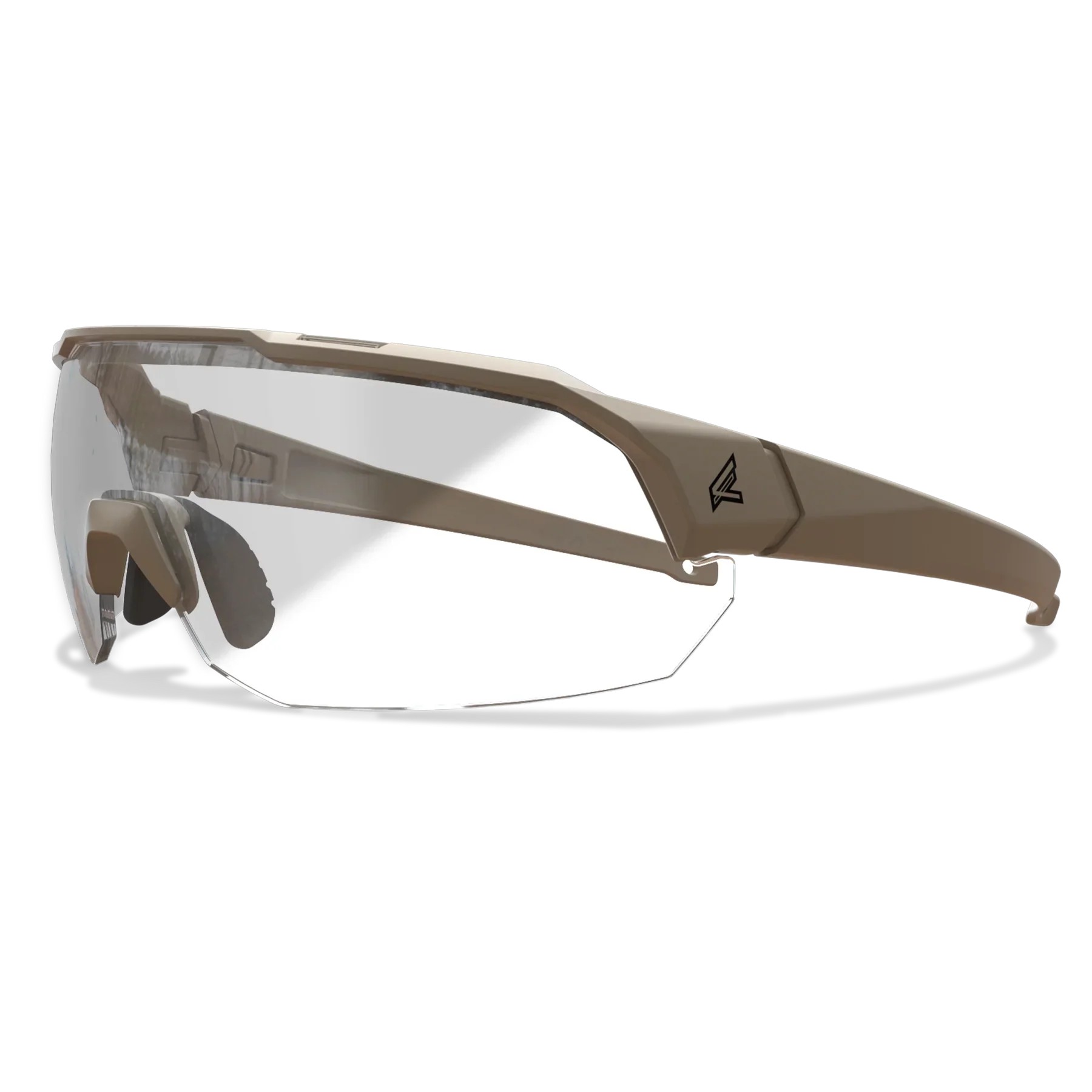 משקפי מגן בליסטיים Edge Arc Light מסגרת חול (Tan) - עדשה פוטוכרומית