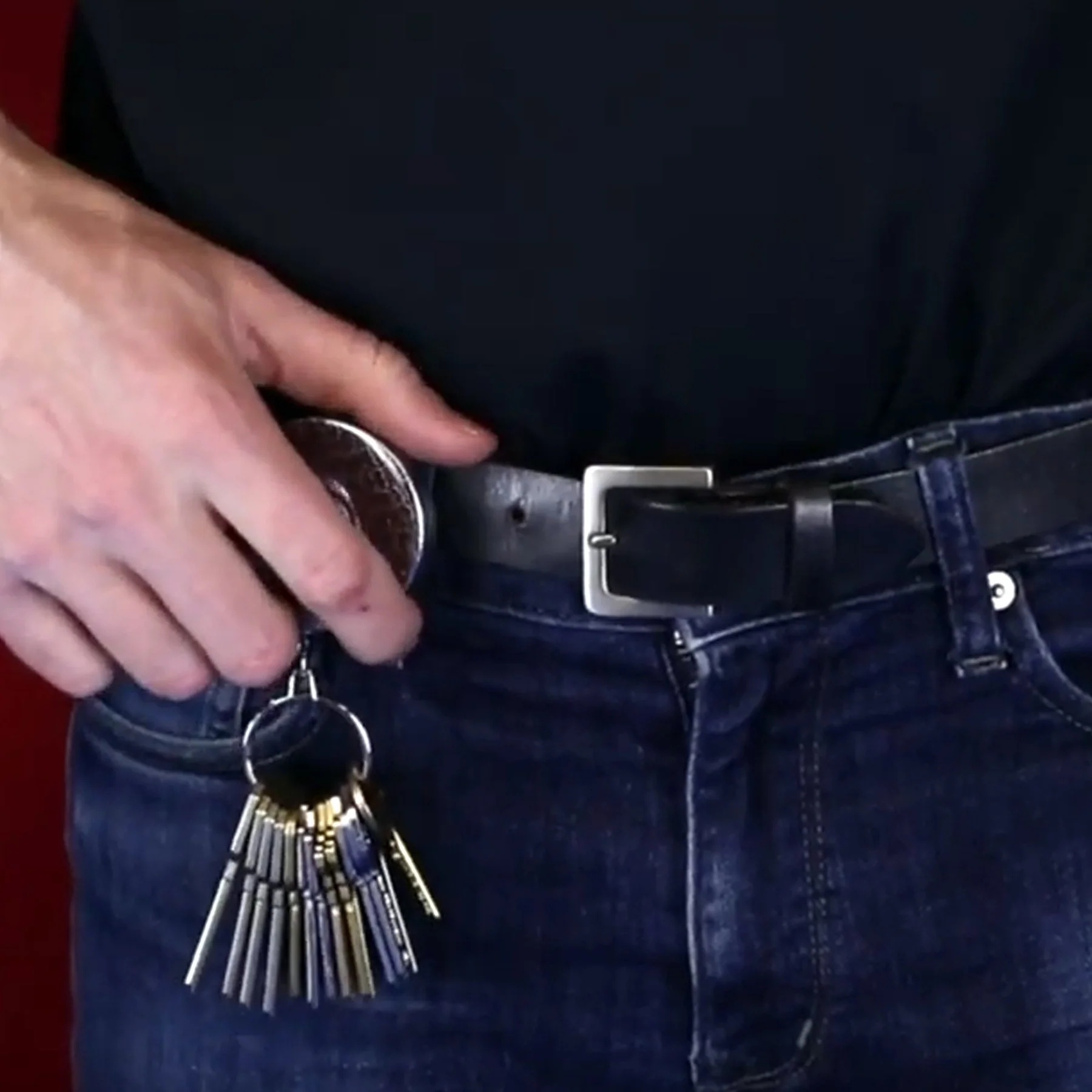 מחזיק מפתחות נשלף KEY-BAK Original #485B קוולאר – תמונה 3