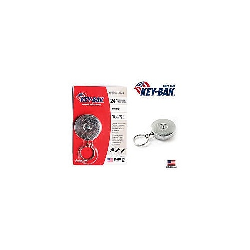 מחזיק מפתחות שרשרת קפיצי 5B KEY-BAK – תמונה 3