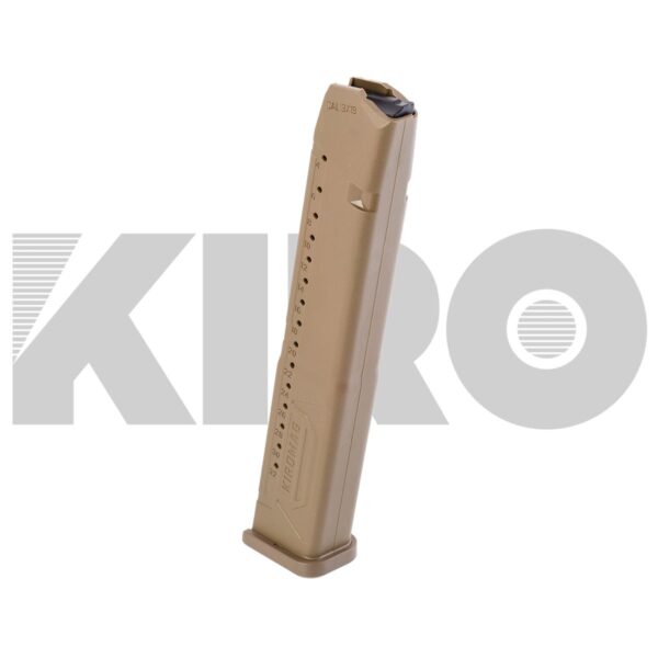 מחסנית פולימרית סופרת 33 כדור לגלוק 9x19 ורמון - קירו - מדברי