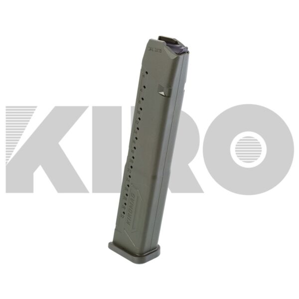 מחסנית פולימרית סופרת 33 כדור לגלוק 9x19 ורמון - קירו - ירוק
