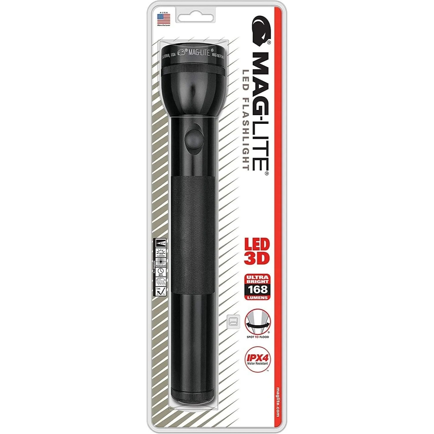 פנס נטען Maglite MAG-TAC LED Rechargeable (בית כתר)