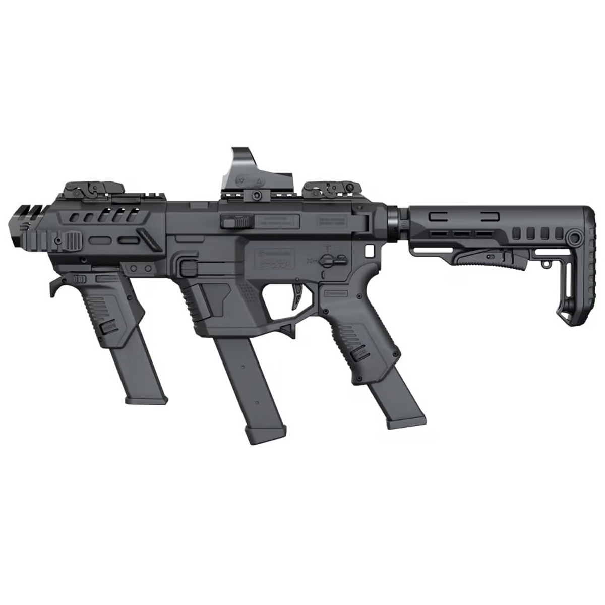 מערכת הסבה לגלוק Recover Tactical P-IX כולל כוונות גיבוי