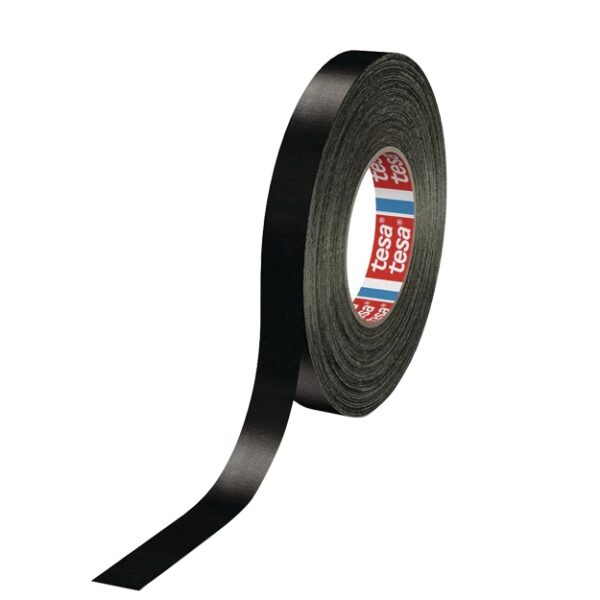 איזולירבנד טסה מקצועי שחור רחב TESA 4651 - 25 מטר