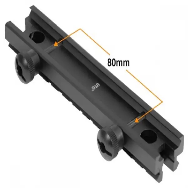 מסילת הגבהה אלומיניום UTG MNT-RS05L (0.5", 13 חריצים) – תמונה 3