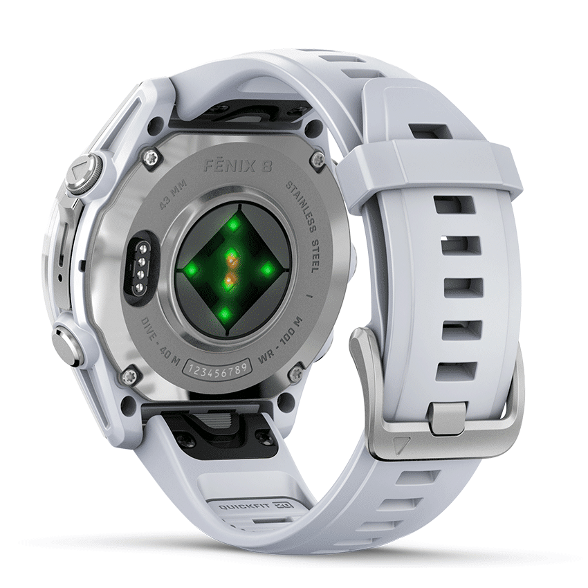 שעון חכם 43 מ"מ FENIX 8 AMOLED מבית GARMIN – תמונה 2