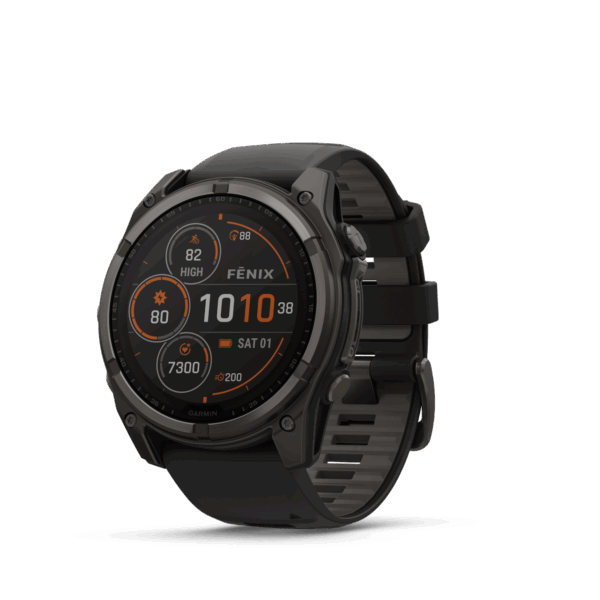 שעון ספורט חכם Fenix 8 51mm Solar TITANIUM