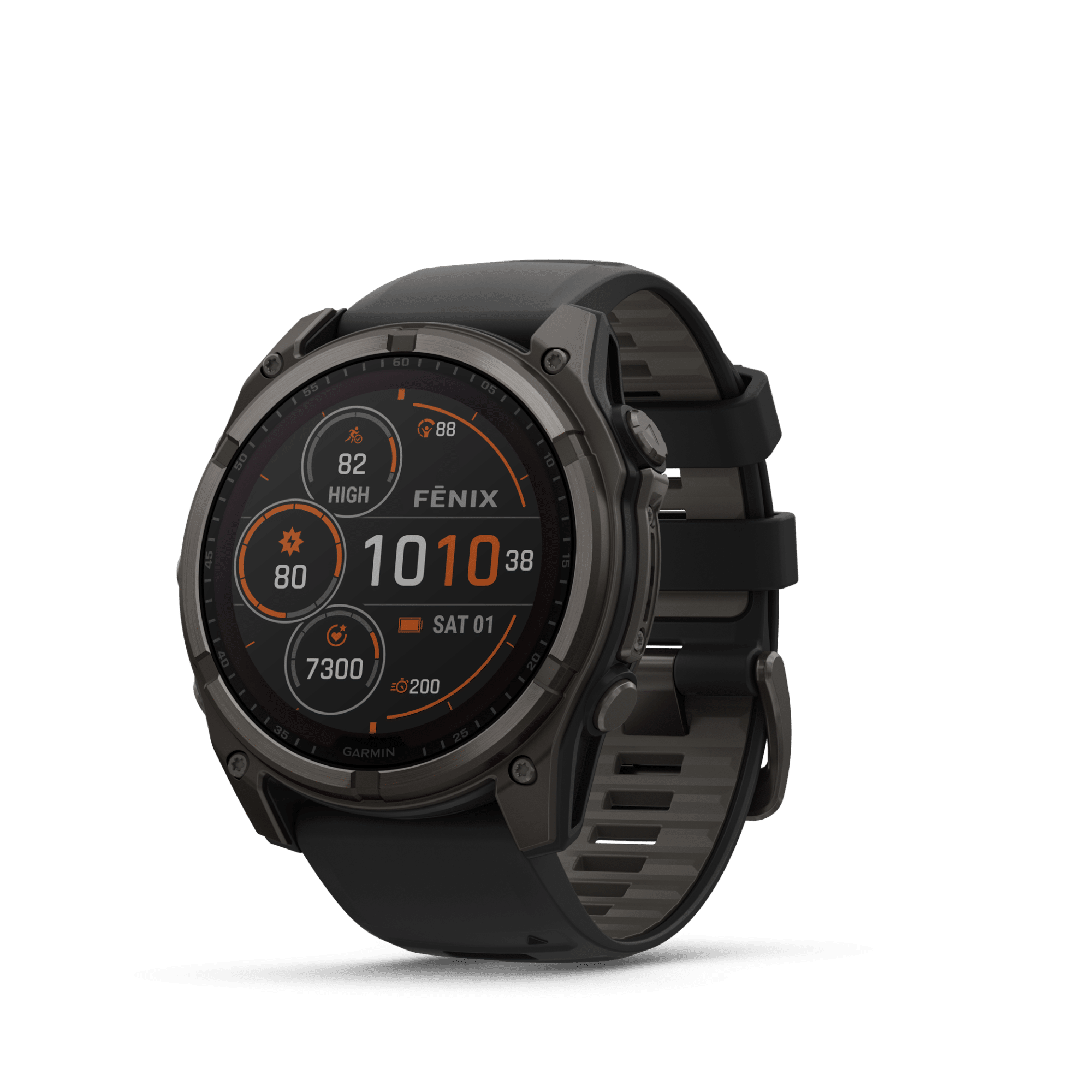 שעון ספורט חכם Fenix 8 51mm Solar TITANIUM