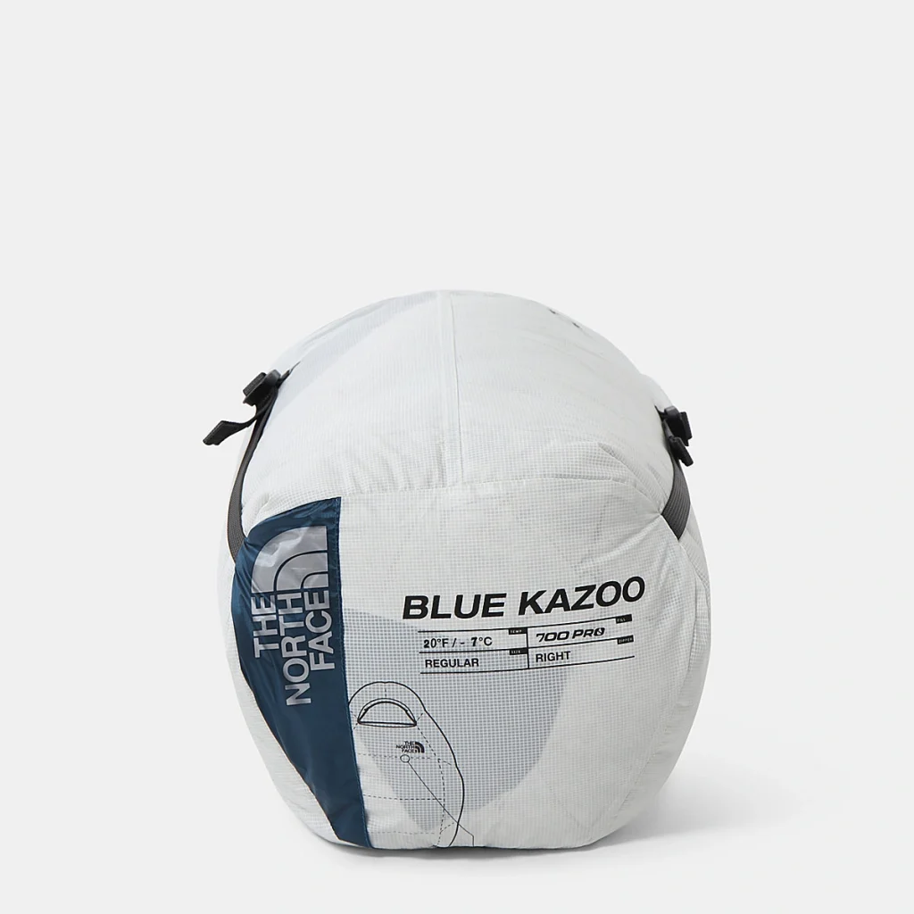 שק שינה פוך Blue Kazoo 20 לבן-כחול The North Face – תמונה 6