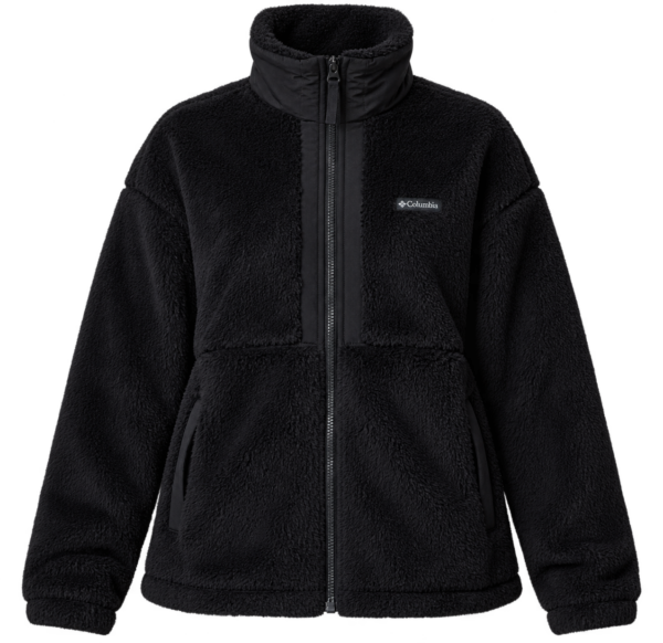 מעיל פליס לנשים Boundless Discovery Sherpa F/Z II - שחור, XL