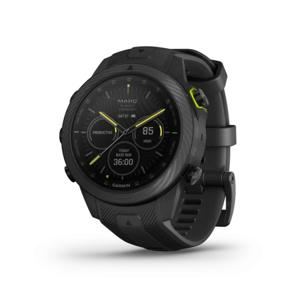 שעון חכם – MARQ Athlete Gen 2 – Carbon Edition – צבע: שחור