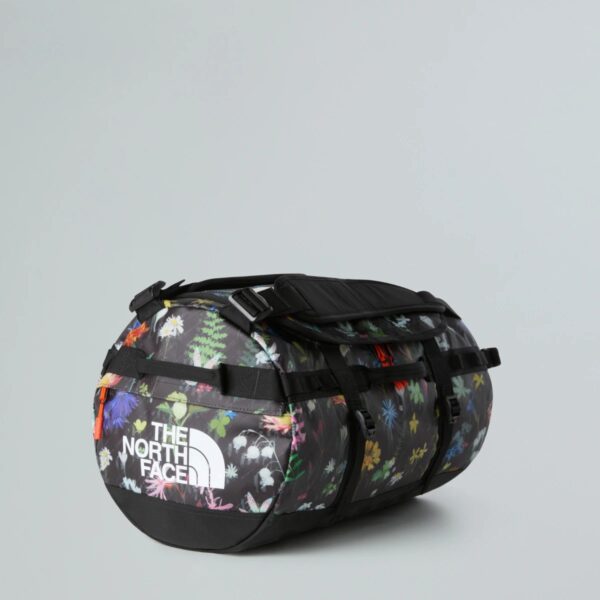 תיק נסיעות Base Camp Duffel S 50L The North Face - שחור פרחוני