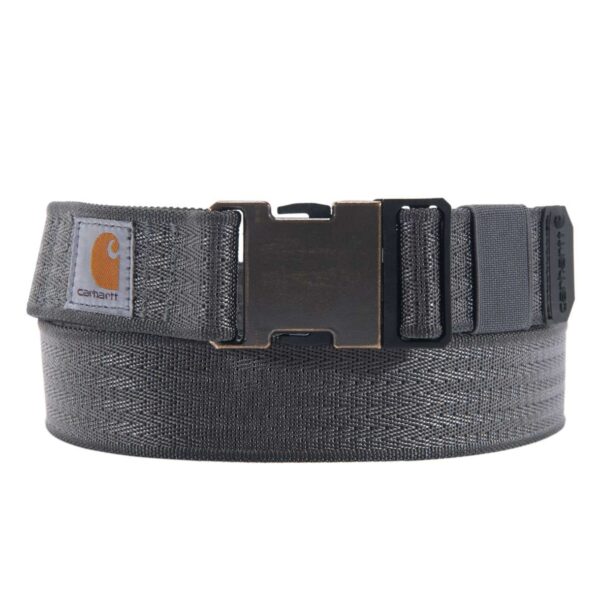 חגורת ניילון Carhartt Nylon Webbing Belt A5660 - אפור, XL