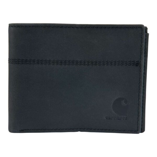 ארנק עור מתקפל לגברים Carhartt Saddle Leather Bifold Wallet B207